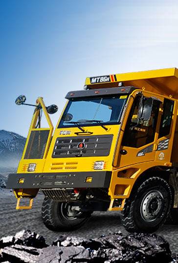 Off-highway mining dump vehicle 